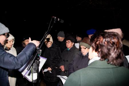 Zadnja uprizoritev predstave Božična noč v sezoni 2019-2020 6